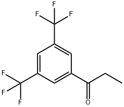 3,5-双(三氟甲基)苯丙酮,85068-34-4,结构式
