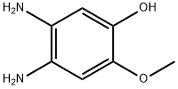 Phenol,  4,5-diamino-2-methoxy-,850689-55-3,结构式