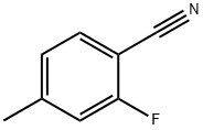 2-氟-4-甲基苯腈,85070-67-3,结构式