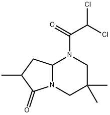 5-(2,2-dichloroacetyl)-3,3,8-trimethyl-1,5-diazabicyclo[4.3.0]nonan-9-one,85072-82-8,结构式