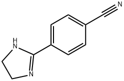Benzonitrile,  4-(4,5-dihydro-1H-imidazol-2-yl)-,850786-33-3,结构式