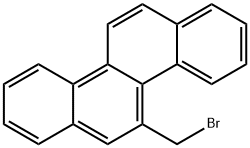 Chrysene, 5-(bromomethyl)- Struktur