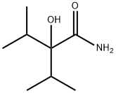 Butanamide,  2-hydroxy-3-methyl-2-(1-methylethyl)- 结构式