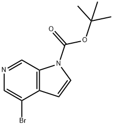 tert-Butyl 4-broMo-1H-pyrrolo[2,3-c]pyridine-1-carboxylate|4-溴-1H-吡咯并[2,3-C]吡啶-1-羧酸叔丁酯