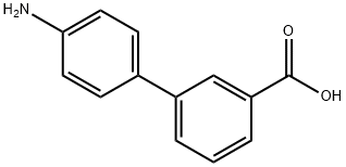3-(4-Aminophenyl)benzoic acid Structure