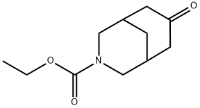 TERT-BUTYL 7-OXO-3-AZABICYCLO[3.3.1]NONANE-3-CARBOXYLATE Structure