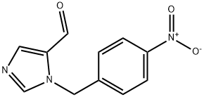 3-(4-NITRO-BENZYL)-3H-IMIDAZOLE-4-CARBALDEHYDE,85103-02-2,结构式