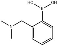 2-(N,N-DIMETHYLAMINOMETHYL)PHENYLBORONIC ACID Structure