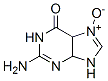 6H-Purin-6-one,  2-amino-1,4,5,9-tetrahydro-,  7-oxide|