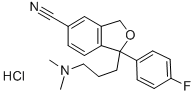 Citalopram hydrochloride Struktur