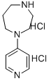 1-(4-PYRIDYL)-HOMOPIPERAZINE DIHYDROCHLORIDE Structure