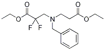 ethyl 3-(benzyl(3-ethoxy-3-oxopropyl)aMino)-2,2-difluoropropanoate