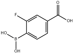851335-07-4 4-カルボキシ-2-フルオロフェニルボロン酸