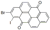 bromoiododibenzo[def,mno]chrysene-6,12-dione Structure
