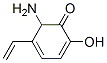 2,4-Cyclohexadien-1-one,  6-amino-5-ethenyl-2-hydroxy-,851363-62-7,结构式