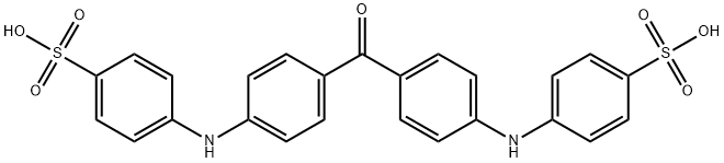 4,4'-(carbonylbis(benzene-4,1-diyl)bis(imino))bis(benzene sulfonate) sodium salt,85137-47-9,结构式
