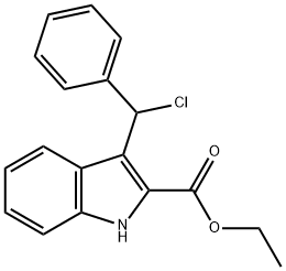3-(클로로페닐메틸)-1H-인돌-2-카르복실산에틸에스테르