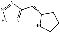 (S)-5-(吡咯烷-2-基甲基)-1H-四唑,851394-30-4,结构式