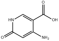 4-氨基-6-羟基烟酸,85145-48-8,结构式