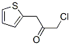 2-Propanone,  1-chloro-3-(2-thienyl)- 结构式