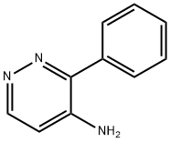 3-苯基哒嗪-4-胺,85156-25-8,结构式