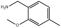 (2-甲氧基-4-甲基苯基)甲胺,851670-22-9,结构式