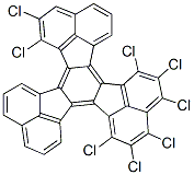 octachlorodiacenaphtho[1,2-j:1',2'-l]fluoranthene 结构式