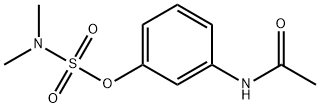 3-acetamidophenyl dimethylsulphamate Structure