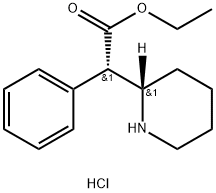 左旋哌乙酯盐酸盐 结构式