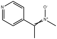 Methanamine,  N-[1-(4-pyridinyl)ethylidene]-,  N-oxide  (9CI) 化学構造式