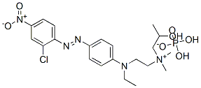 85187-98-0 [2-[[4-[(2-chloro-4-nitrophenyl)azo]phenyl]ethylamino]ethyl](2-hydroxypropyl)dimethylammonium dihydrogen phosphate 