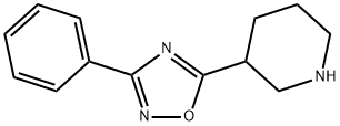 3-(3-苯基-1,2,4-氧杂二唑-5-基)哌啶 1HCL, 851882-57-0, 结构式