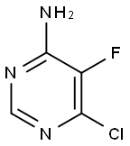 4-氨基-6-氯-5-氟嘧啶,851984-15-1,结构式