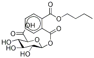 Monobutyl Phthalate Acyl-β-D-glucuronide Structure