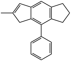 1,2,3,5-Tetrahydro-6-methyl-4-phenyl-s-indacene|6-甲基-4-苯基-1,2,3,5-四氢二环戊二烯并苯