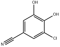 Benzonitrile,  3-chloro-4,5-dihydroxy- Struktur