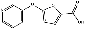 5-(3-吡啶氧基))-2-糠酸, 852180-39-3, 结构式