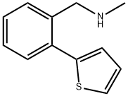 N-甲基-N-(2-噻吩-2-苄基)甲胺,852180-66-6,结构式
