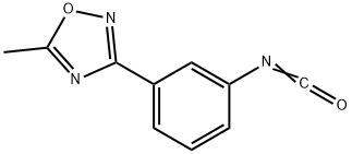 3-(3-ISOCYANATOPHENYL)-5-METHYL-1,2,4-OXADIAZOLE Structure