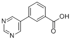 3-PYRIMIDIN-5-YL-BENZOIC ACID|3-嘧啶-5-苯羧酸