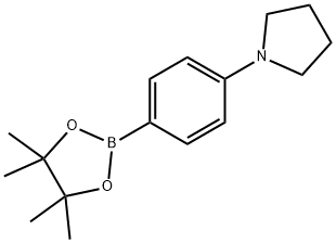 852227-90-8 1-[4-(4,4,5,5-テトラメチル-1,3,2-ジオキサボロラン-2-イル)フェニル]ピロリジン