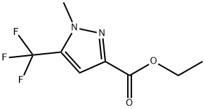 1-甲基-5-(三氟甲基)-1H-吡唑-3-羧酸乙酯, 852228-09-2, 结构式