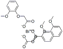 bismuth(3+) (2-methoxyphenoxy)acetate|