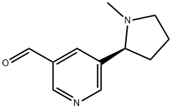 S-NICOTINE-5-CARBOXALDEHYDE, 852238-97-2, 结构式