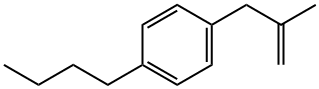 1-丁基-4-(2-甲基烯丙基)苯, 852336-30-2, 结构式