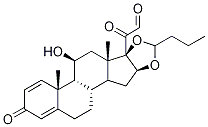 21-デヒドロブデソニド 化学構造式