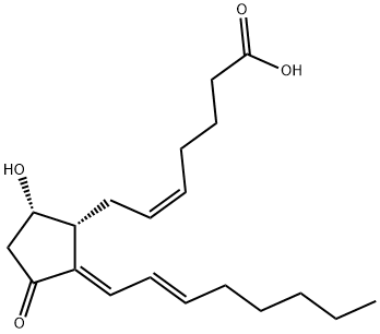 15-DEOXY-DELTA12,14-PROSTAGLANDIN D2 Structure