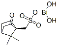 (1S)-1-[[[(dihydroxybismuthino)oxy]sulphonyl]methyl]-7,7-dimethylbicyclo[2.2.1]heptan-2-one Structure