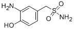 2-氨基-1-苯酚-4-甲基磺酰胺,85237-56-5,结构式