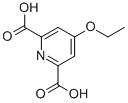 4-Ethoxy-2,6-pyridinedicarboxylic acid Struktur